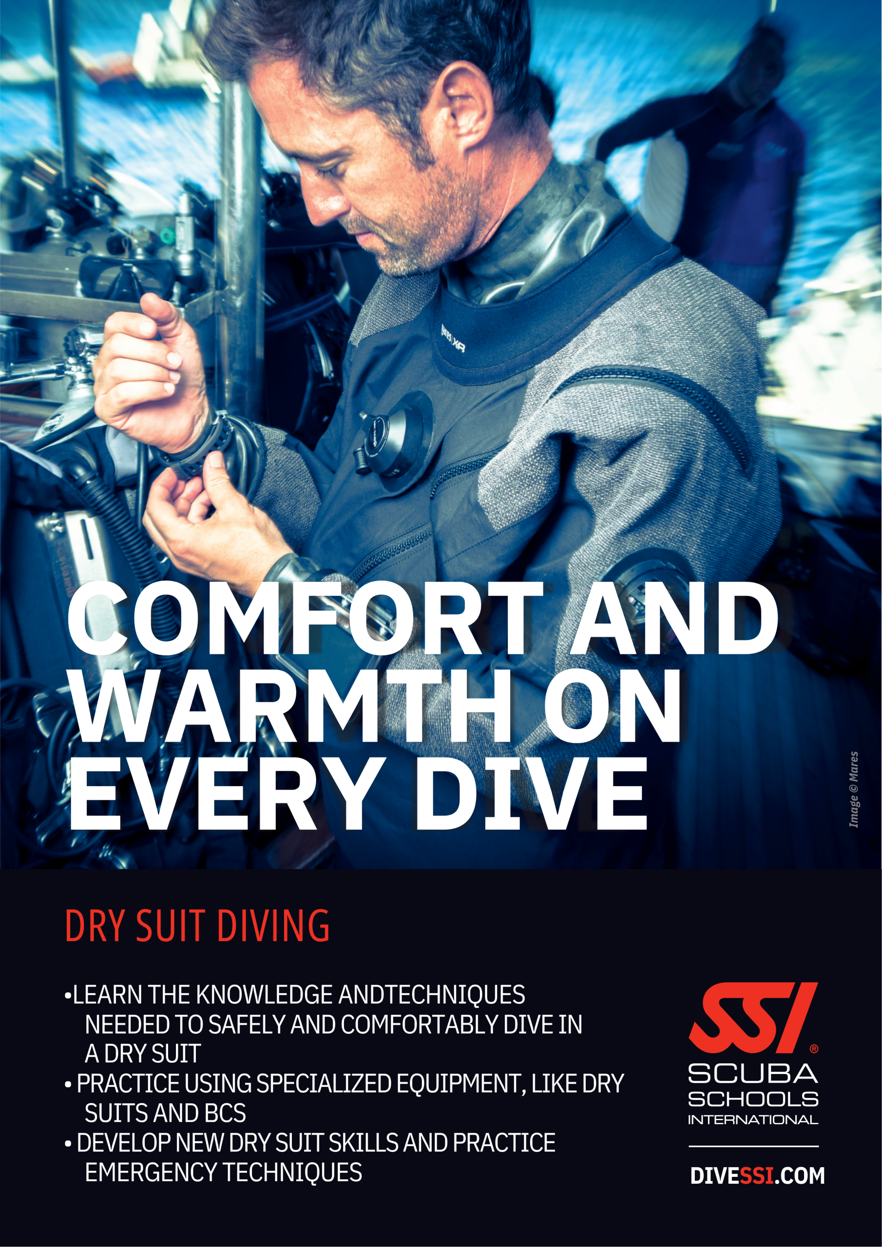 SSI Drysuit Diver